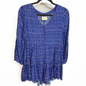 Anthro Maeve "Lila" tunic with pockets size small